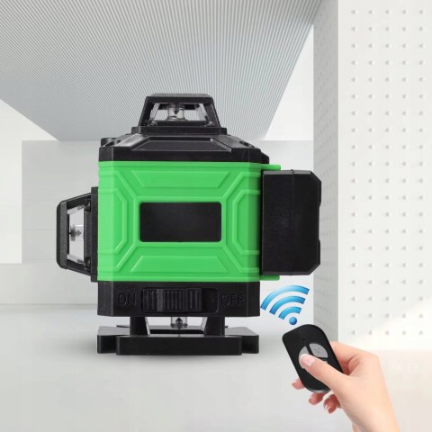 Laserowa Poziomica 360° 16 Linii 4D Blow Z Akumulatorem I Pilotem