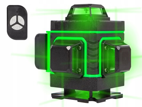 Laserowa Poziomica 360° 16 Linii 4D Blow Z Akumulatorem I Pilotem
