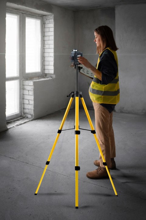 Laserowa Poziomica 4D Humberg Hm-170, 16 Linii, Zasięg 40M, Statyw 150Cm
