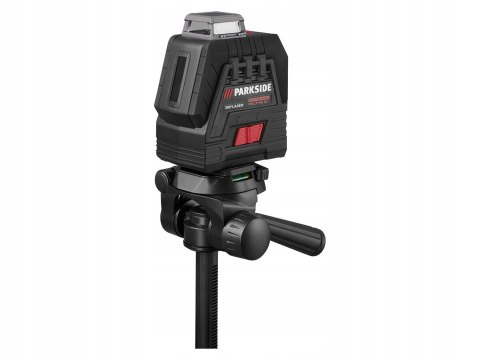 Parkside Performance Laser Krzyżowy 360° Statyw Zielona Linia Usb-C Do 20M