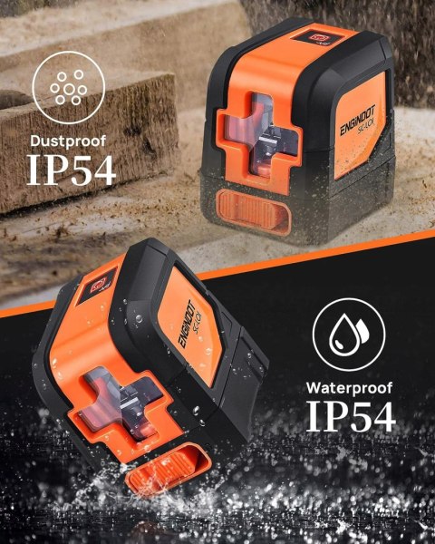 Poziomica Laser Krzyżowy Engindot Sc-L01 35M Samopoziom, Uchwyt Magnetyczny