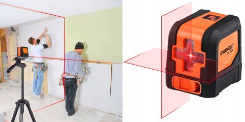 Poziomica Laser Krzyżowy Engindot Sc-L01 35M Samopoziom, Uchwyt Magnetyczny
