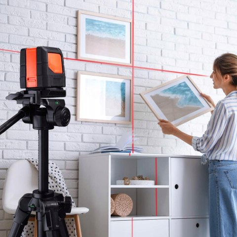 Poziomica Laser Krzyżowy Engindot Sc-L01 35M Samopoziom, Uchwyt Magnetyczny