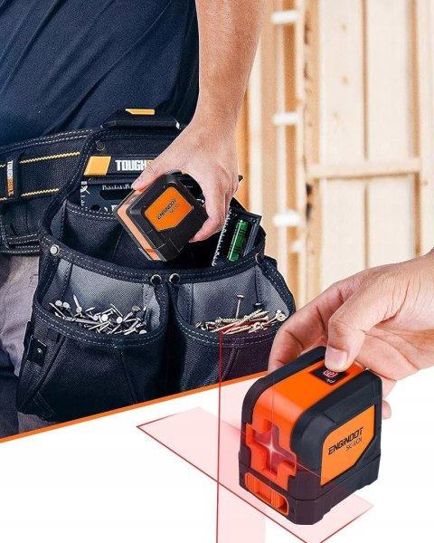 Poziomica Laser Krzyżowy Engindot Sc-L01 35M Samopoziom, Uchwyt Magnetyczny
