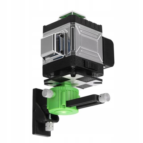 Poziomica Laserowa 16 Liniowa 360° 4D Samopoziomująca Zielony Laser Ip54