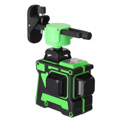 Poziomica Laserowa 3D 12 Lini, Samopoziomowanie, 360° Obrót + Statyw