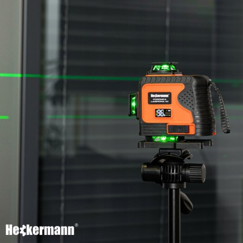 Poziomica Laserowa Heckermann Ds029 16 Linii Zielony, +/-1Mm Ip54, 3000 Mah