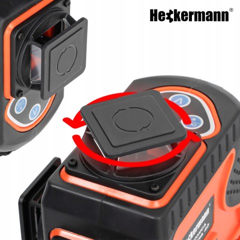 Poziomica Laserowa Heckermann Ds029 16 Linii Zielony, +/-1Mm Ip54, 3000 Mah