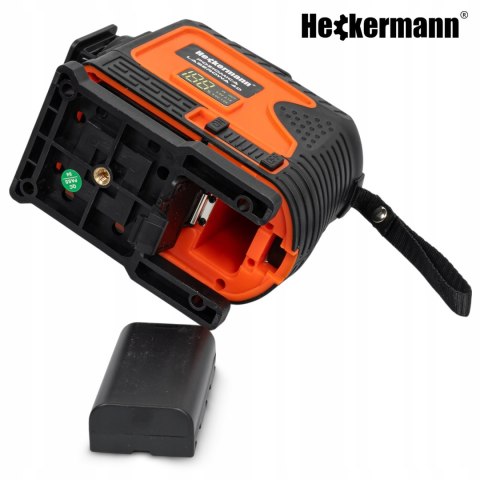 Poziomica Laserowa Heckermann Ds029 16 Linii Zielony, +/-1Mm Ip54, 3000 Mah
