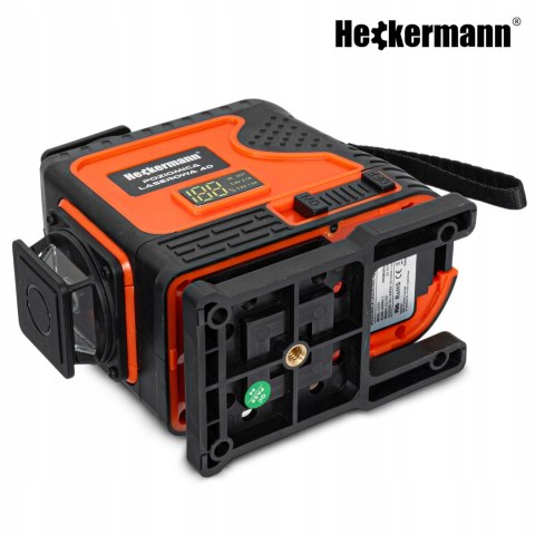 Poziomica Laserowa Heckermann Ds029 16 Linii Zielony, +/-1Mm Ip54, 3000 Mah