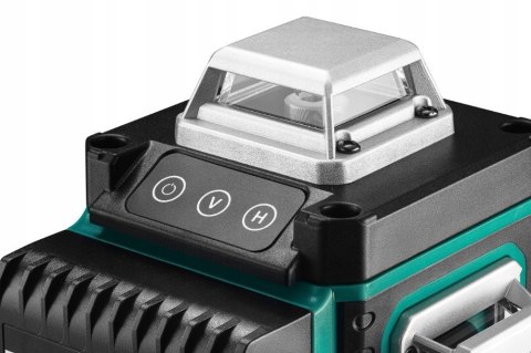 Poziomica Laserowa Tokachi Linex Pro 4D - 16 Linii, 45M Zielony Ze Statywem