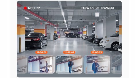 Rejestrator Jazdy Kamera 1296P Wdr 130° G-Sensor Time-Lapse Usb-C 70Mai
