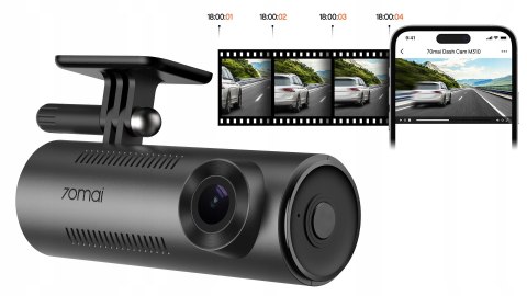 Rejestrator Jazdy Kamera 1296P Wdr 130° G-Sensor Time-Lapse Usb-C 70Mai