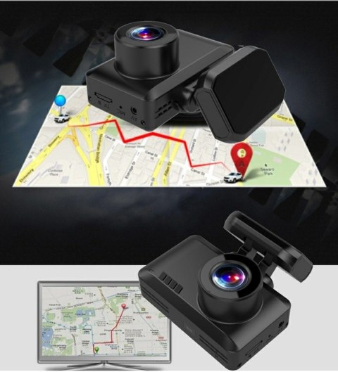 Rejestrator K2pro Dual 4K Sony Imx335 Gps Wifi + Full Hd Tylna Kamera