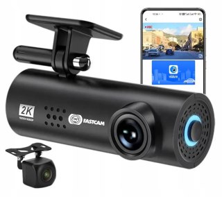 Rejestrator Samochodowy Fastcam Lf10 Dual 4K/2K + Fhd Wifi 170°
