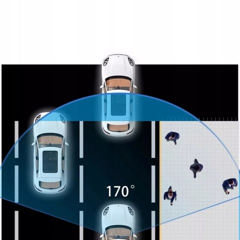 Rejestrator Samochodowy Fastcam Lf10 Dual 4K/2K + Fhd Wifi 170°