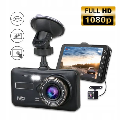 Wideo Rejestrator Ondra 985Pro 4 Dotykowy Z Kamerą Cofania 64Gb
