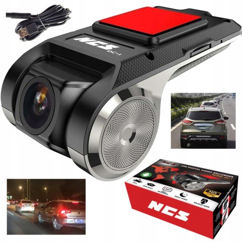 Wideorejestrator Jazdy Hd 720P Android Adas 170° Kąt + Mikrofon, Micro Sd