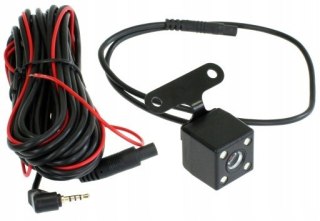 Kamera Cofania 4 Led 100° Ip67 Do Rejestratora W Lusterku Z Kablem 6M 5-Pin