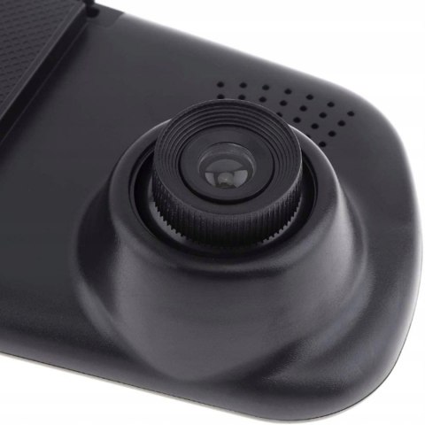 Kamera Samochodowa 2W1 Full Hd 1080P Lusterko Z Monitorem I Kartą 32Gb
