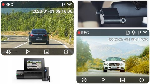 Kamera Samochodowa 70Mai A200 + Rc11, Full Hd 1080P, 60Fps, Parking, 64Gb