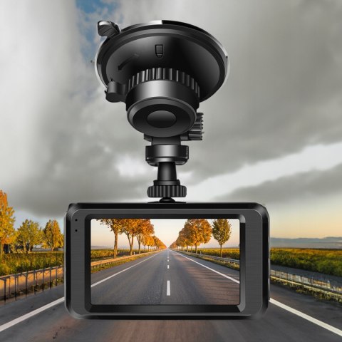 Kamera Samochodowa Rejestrator Feegar Patrol 2-Kanałowa Hdr Parking Fullhd
