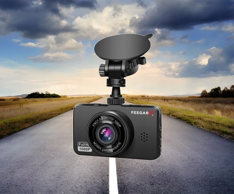Kamera Samochodowa Rejestrator Feegar Patrol 2-Kanałowa Hdr Parking Fullhd