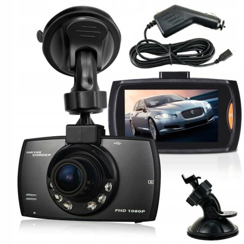 Kamera Samochodowa Video Rejestrator Full Hd 1080P 120° G-Sensor, 6 Ir
