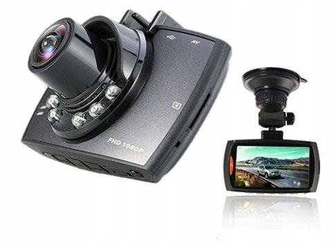 Kamera Samochodowa Video Rejestrator Full Hd 1080P 120° G-Sensor, 6 Ir