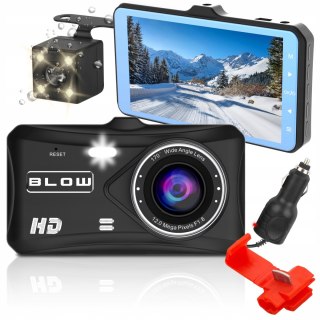 Rejestrator Samochodowy Blow F800 Dual Full Hd 170° Z Kamerą Cofania