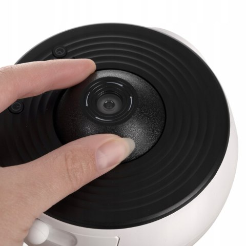 Rzutnik Projektor Gwiazd Izoxis 360° Obrót 12 Slidów Lampka Do Pokoju Led
