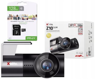 Wideo-Rejestrator Xblitz Z10 Slim Fullhd Wifi 128Gb Aplikacja 140° Obiektyw
