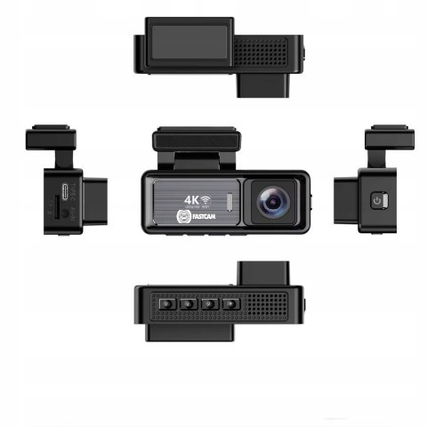 Wideorejestrator 4K Fastcam M6 Gps Wifi G-Sensor Tylny Hdr 170°