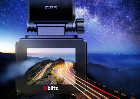 Wideorejestrator Xblitz Black 4K Gps, Sony Starvis, Night Vision, Usb-C