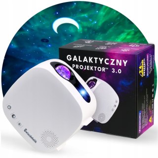 Galaktyczny Projektor Gwiazd 3.0 - Niebieski 4K 3D, Sterowanie Aplikacją