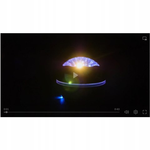 Obrotowa Lampka Nocna 2W1 Z Projektorem Nieba I Oceanu 4 Kolory Izoxis