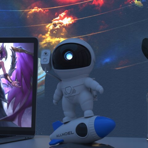 Planetarium Gwiazd Hd Z 13 Wkładami, Obrotowy Projektor Nocny Rgb