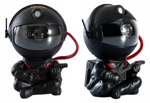 Projektor Gwiazd Astronauta 3D Lampka Nocna 360° Obrotowy Z Laserem + Pilot