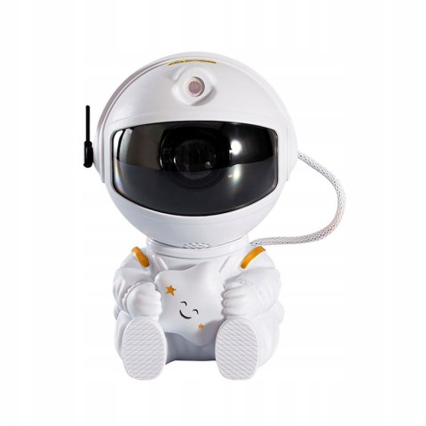 Projektor Gwiazd Astronauta 8 Trybów Led Z Pilotem Lampka Nocna Dla Dzieci