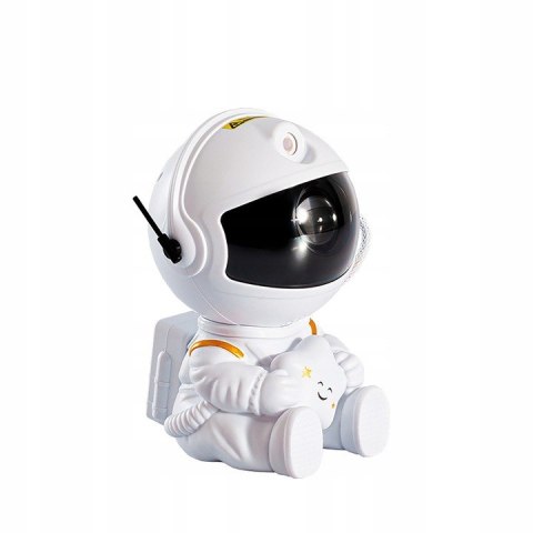 Projektor Gwiazd Astronauta Lampka Nocna 8 Trybów, Zdalne Sterowanie Usb