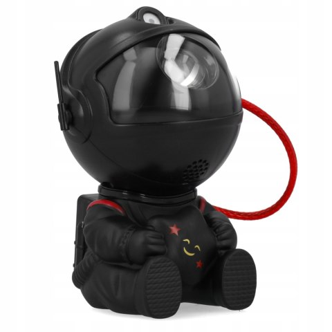 Projektor Gwiazd Astronauta Lampka Nocna Dla Dzieci Xtech Czarny Z Pilotem