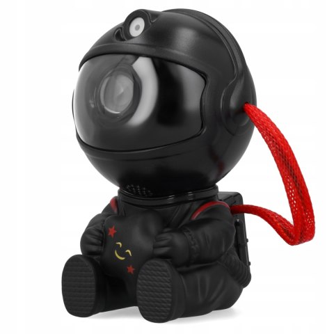 Projektor Gwiazd Astronauta Lampka Nocna Dla Dzieci Xtech Czarny Z Pilotem