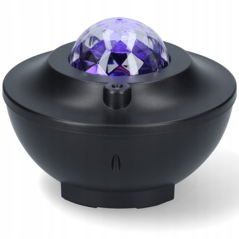 Projektor Gwiazd Kula Led Z Bluetooth, Pilot Timer Reguluj Jasność I Muzyka