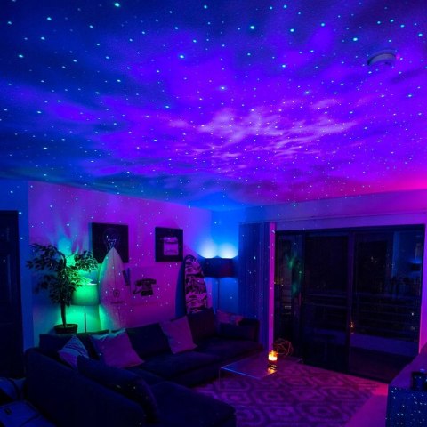 Aurelis Galaxy 2 - Nowy Projektor Gwiazd 3D, Laser, 180° Panorama, Prezent