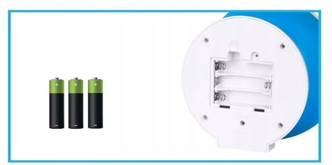 Lampka Nocna Dla Dziecka 2W1 Projektor Gwiazd Nieba 360° Usb/Baterie 8 Barw