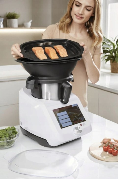 Lidlomix Robot Kuchenny Silvercrest Monsieur Cuisine 1200W 10 Funkcji Wi-Fi