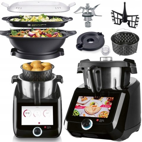 Monsieur Cuisine Lidlomix Smart 1200W: 8-Calowy Robot Kuchenny, 11 Funkcji
