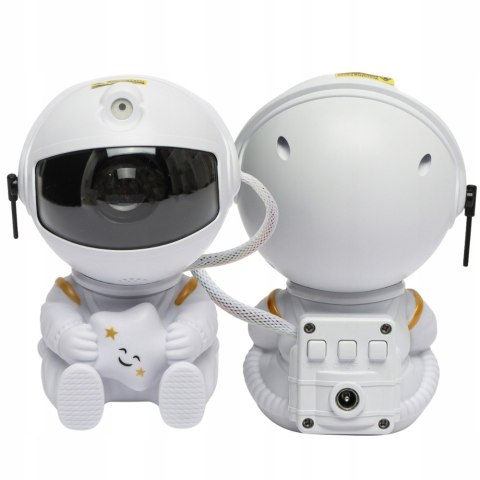 Projektor Gwiazd Astronauta Led 5W 8 Trybów Z Pilotem I Regulacją Światła