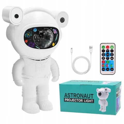 Projektor Gwiazd Astronauta - Z Głośnikiem Bluetooth, Pilotem I Timerem