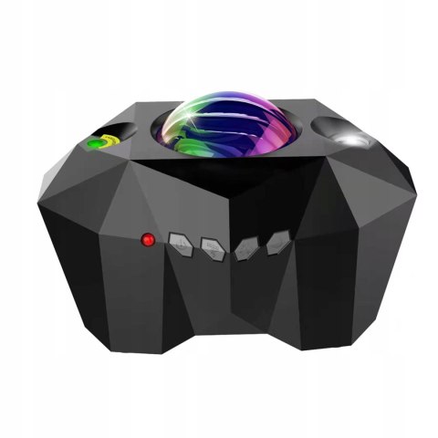 Projektor Gwiazd I Księżyc Led Usb 12 Trybów Bt Pilot Imprezowy Na Imprezy
